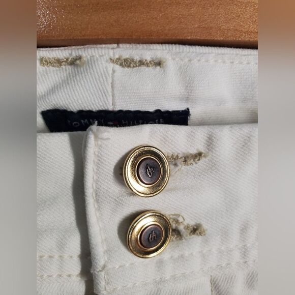 Tommy Hilfiger Jeans Women's Size 2 White American FREEDOM MODERN RISE B… - Picture 16 of 16